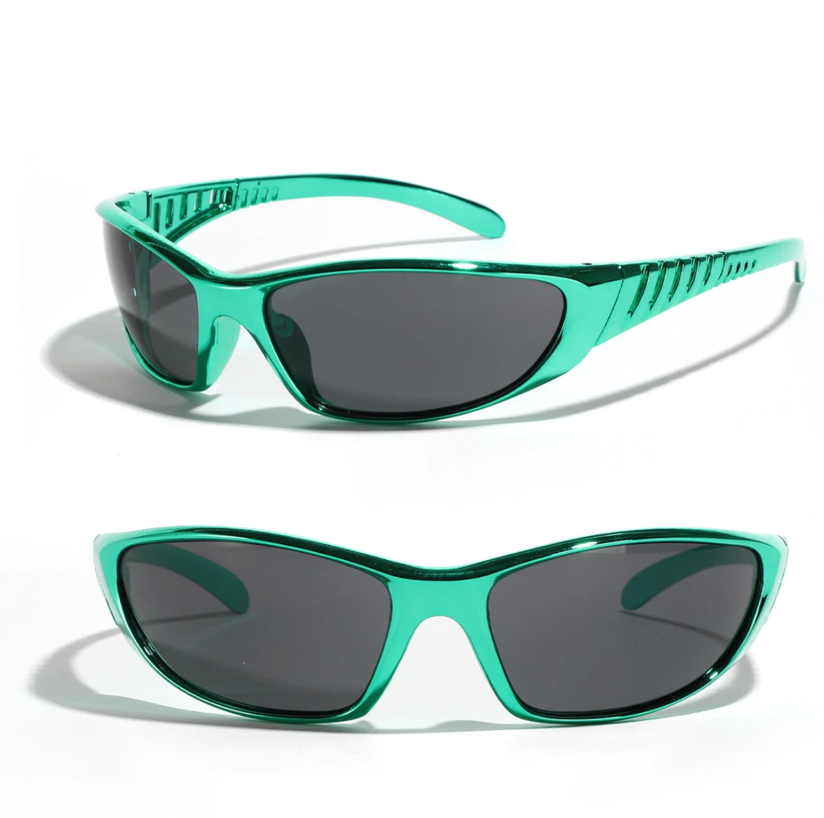 Y2K Future Silver Sunglasses