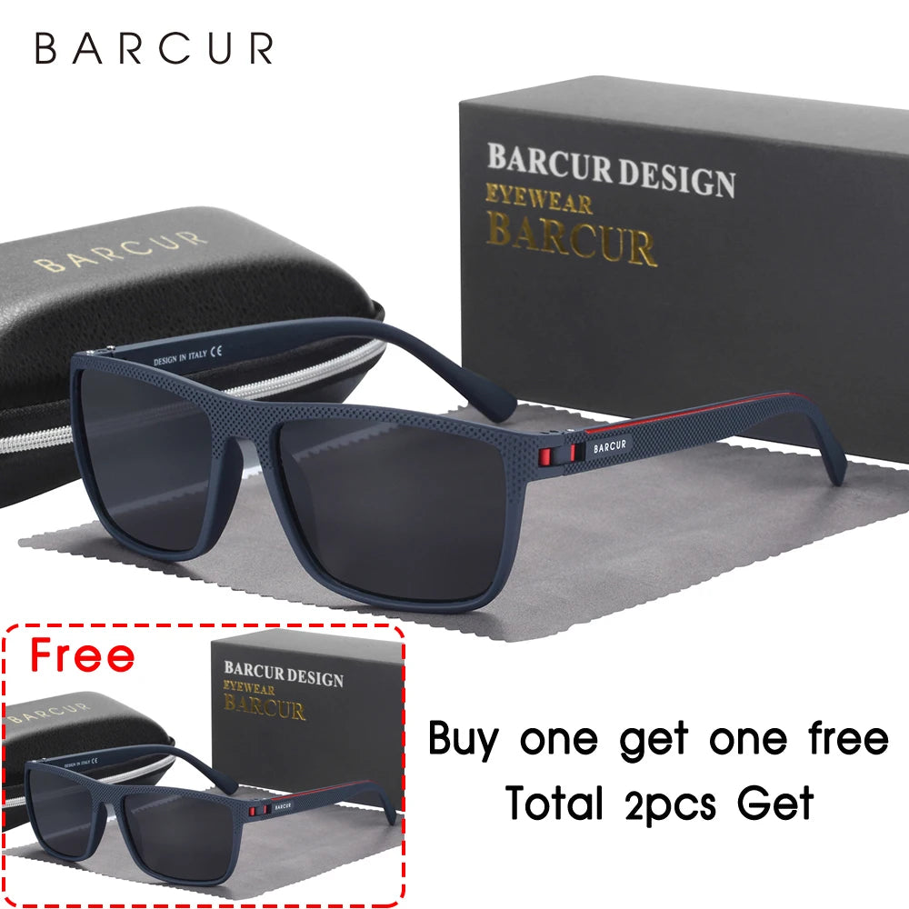 BARCUR TR90 Polarized Sunglasses
