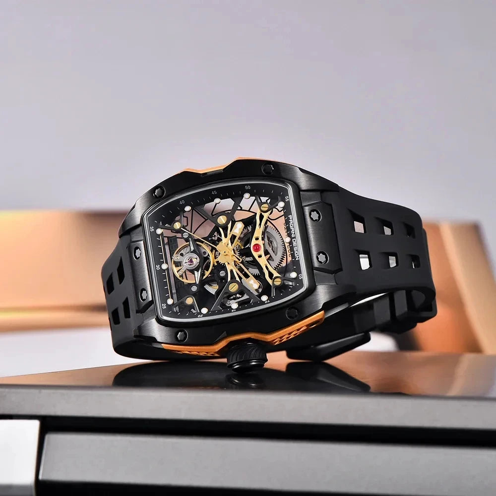 PAGANI DESIGN PD-YS018 Skeleton Automatic Watch