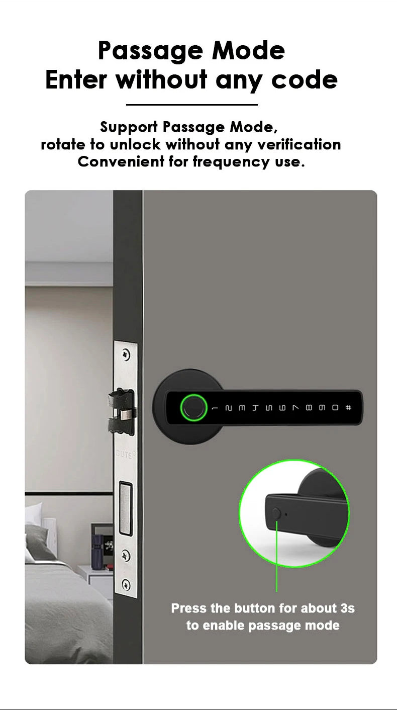 RAYKUBE M5 Smart Biometric Door Lock