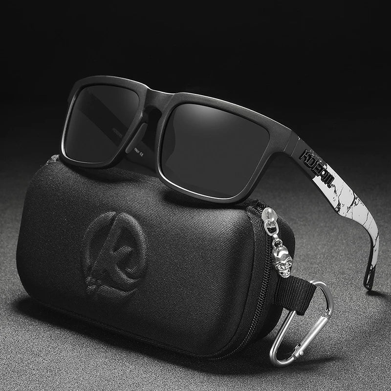 KDEAM Mirror Polar Square Sunglasses