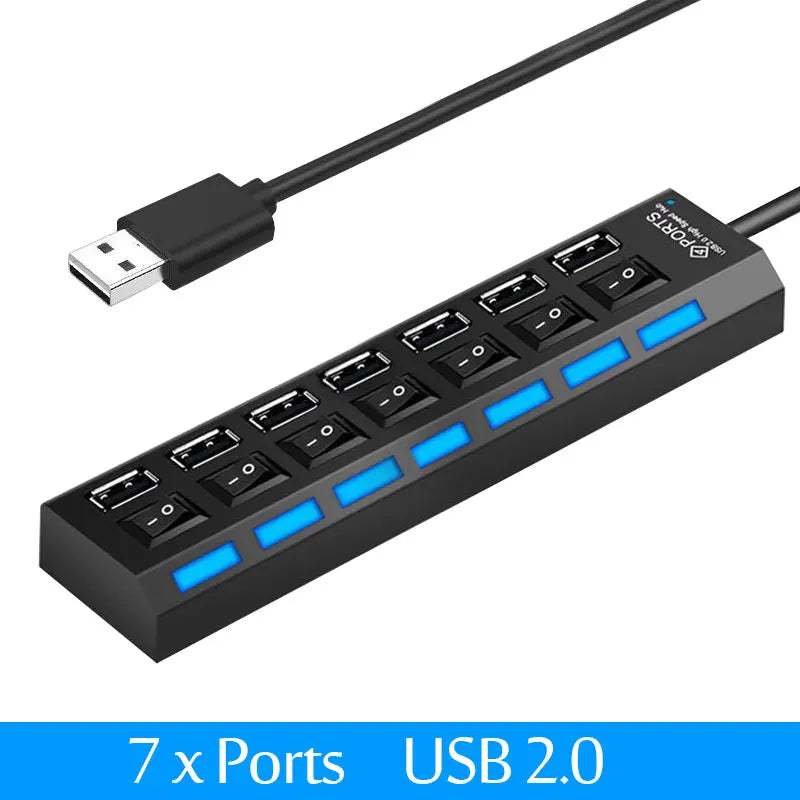 UltraConnect 7-Port USB Hub