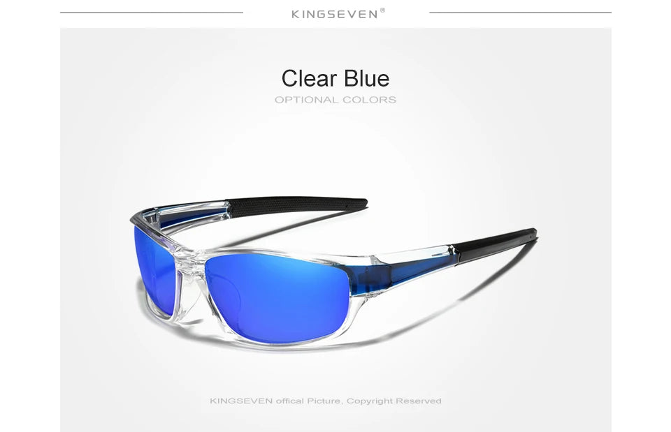 KINGSEVEN SportShield Polarized Sunglasses