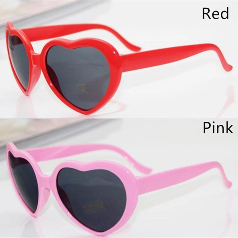 Heart Glow Diffraction Glasses