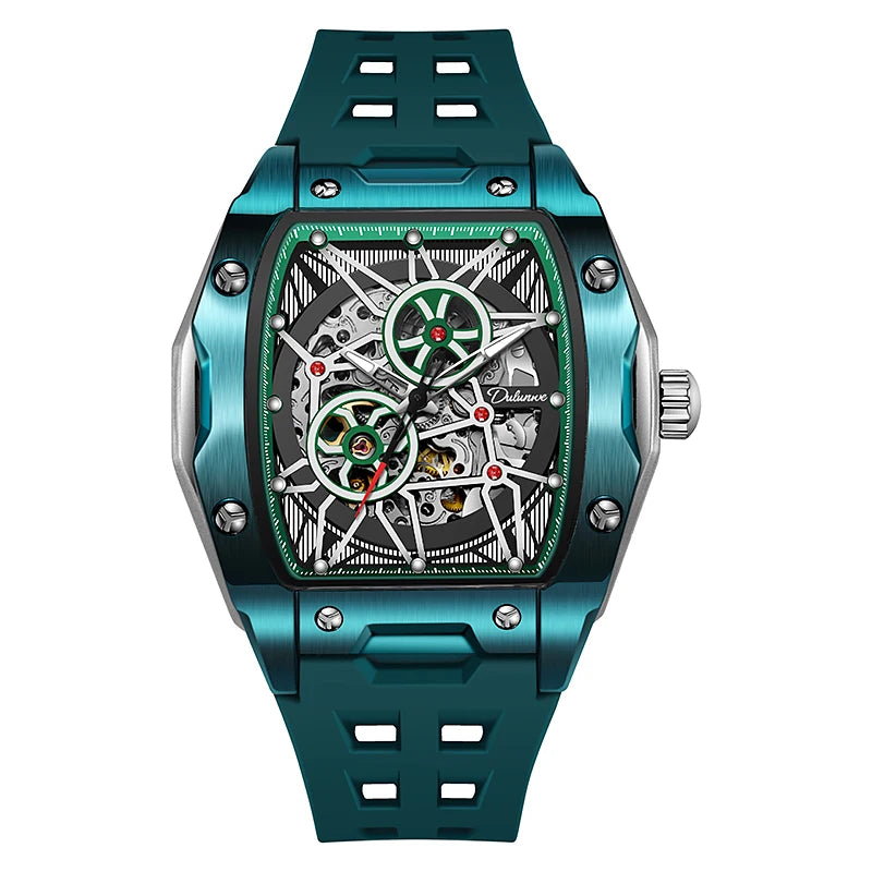 DULUNWE Skeleton Automatic Watch