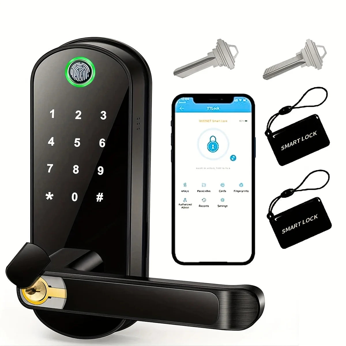 Smart WiFi Fingerprint Door Lock B05