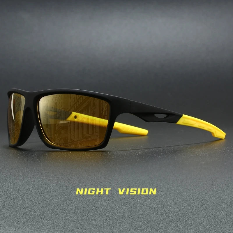VEGUEROS Sport Goggle Polarized Sunglasses