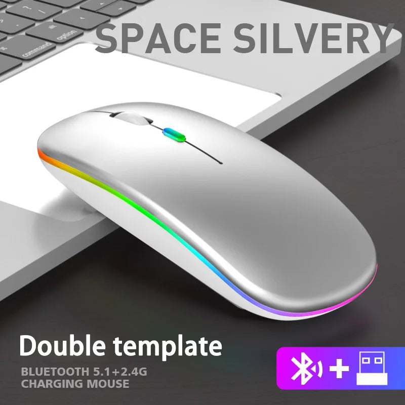 Dual Mode RGB Wireless Mouse