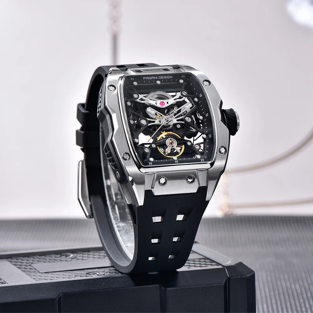 PAGANI Skeleton Automatic Watch