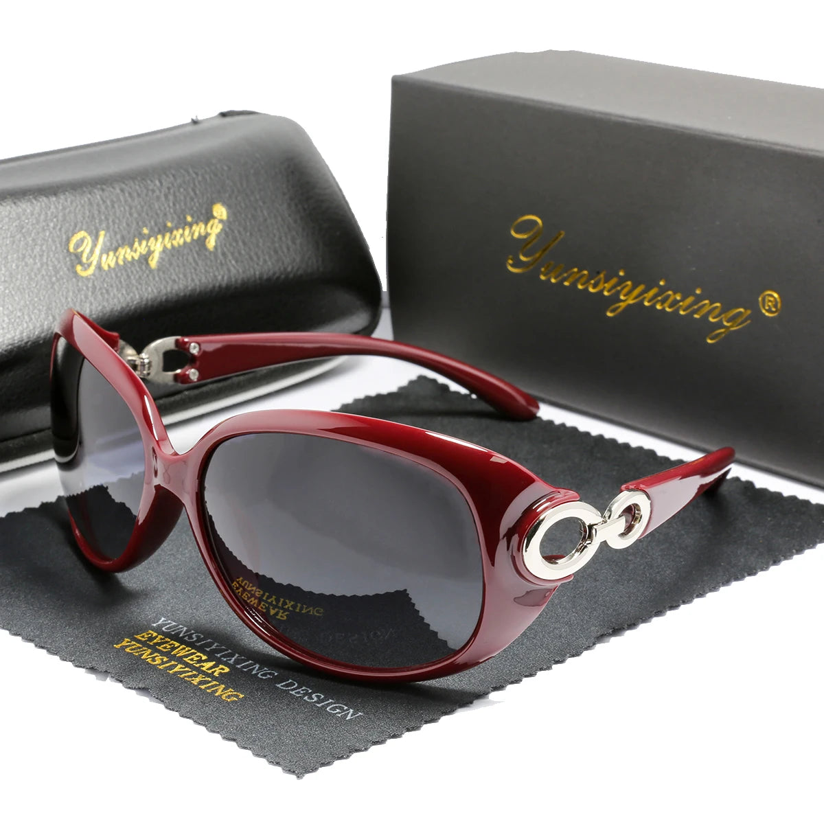YUNSIYIXING Glam Butterfly Sunglasses