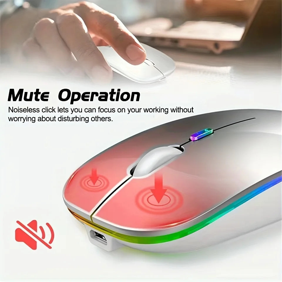 Dual Mode RGB Wireless Mouse