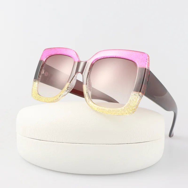 ZBHWISH Mirror Square Sunglasses