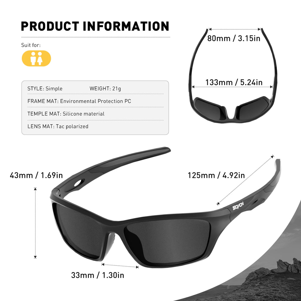 SCVCN RideSport Sunglasses