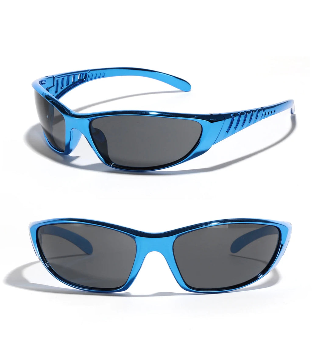Y2K Future Silver Sunglasses