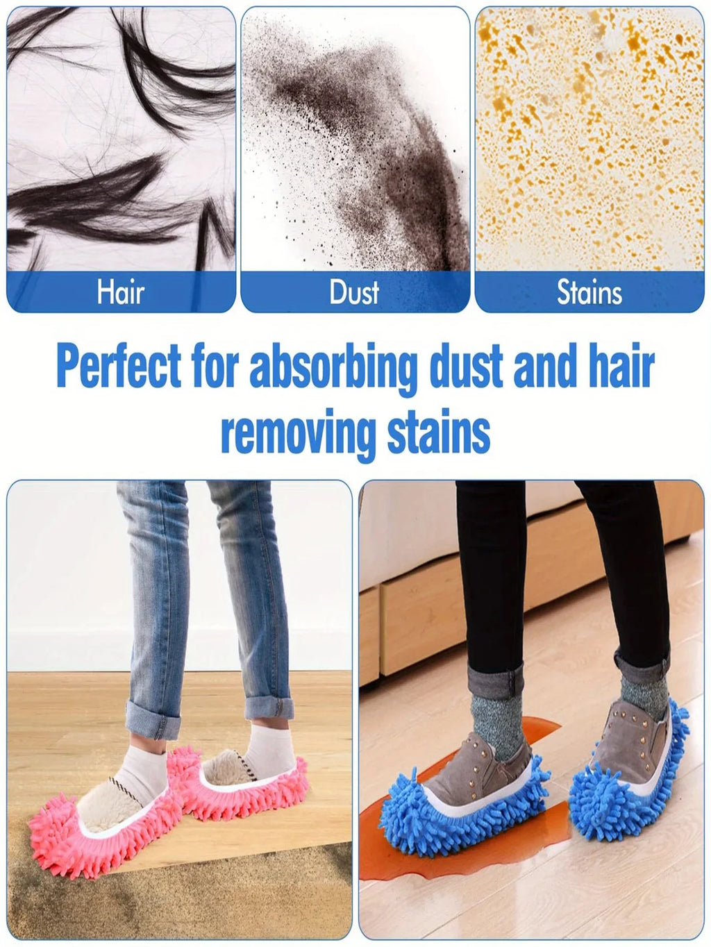 Microfiber Mop Slippers