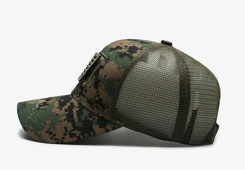 FlexFit Mesh Cap - army look