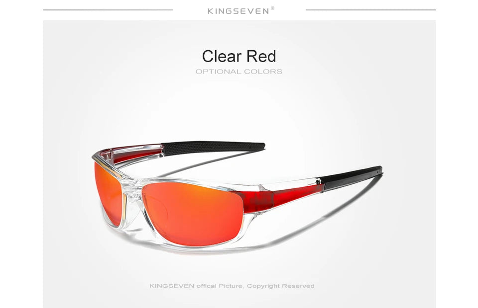 KINGSEVEN SportShield Polarized Sunglasses