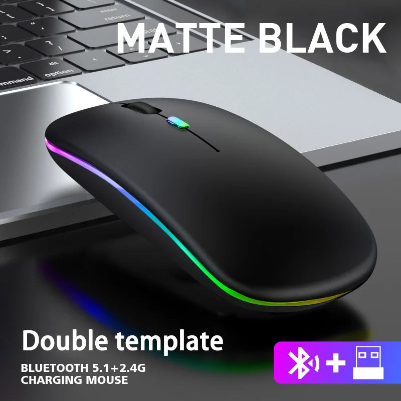 Dual Mode RGB Wireless Mouse