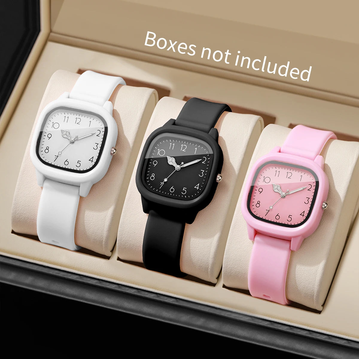 Viva Watch Fashion Silicone Band Women Quartz Watches