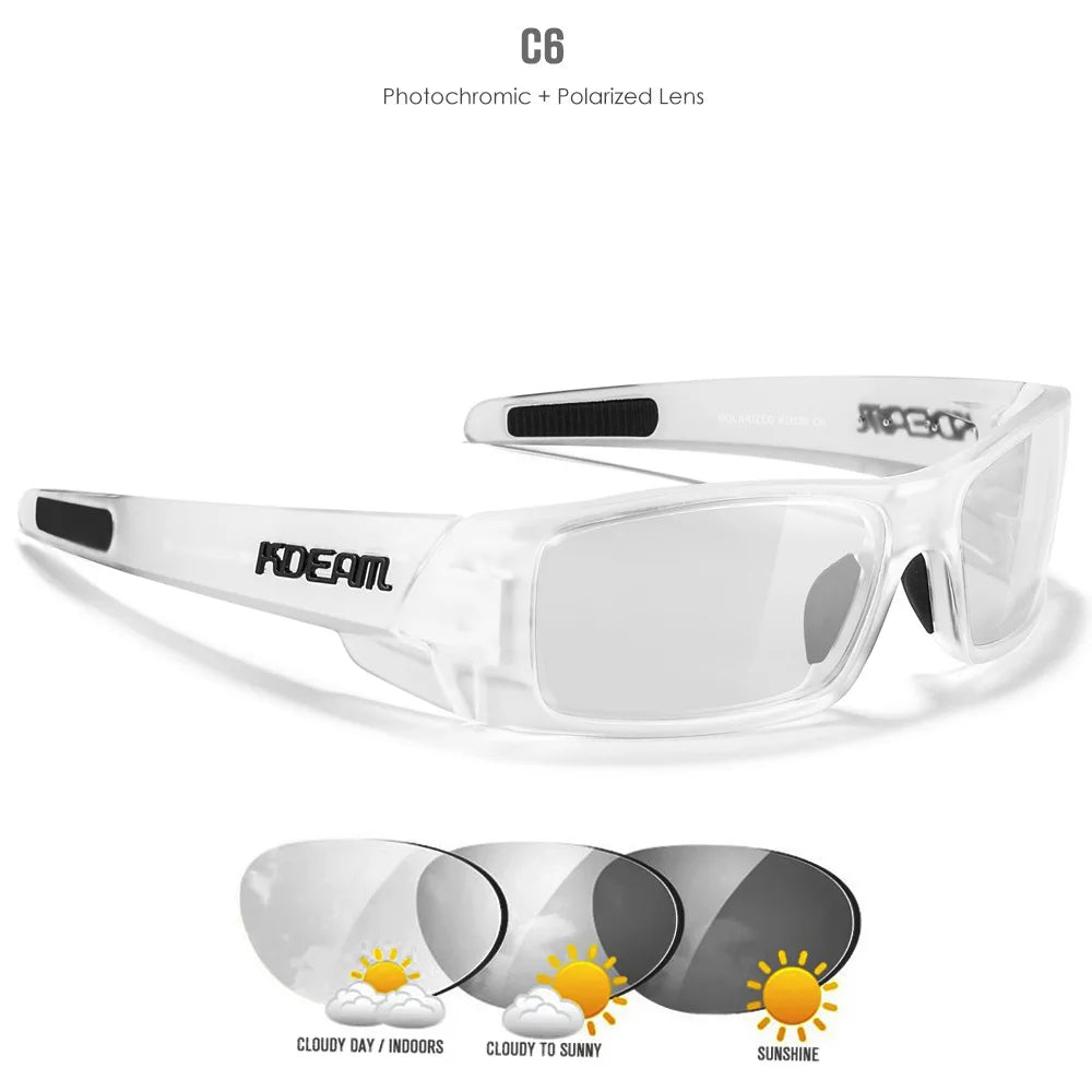 KDEAM SmartShift Polarized Sunglasses