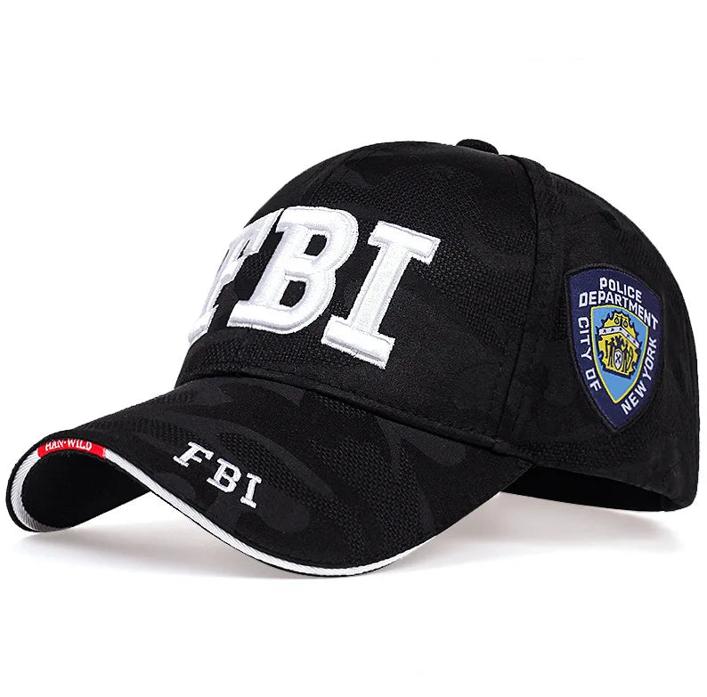 Kanye FBI Fashion Letters Baseball Cap