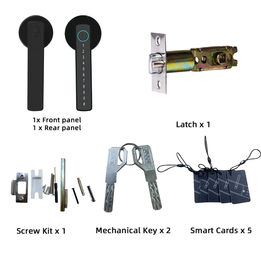 RAYKUBE M5 Smart Fingerprint Door Lock