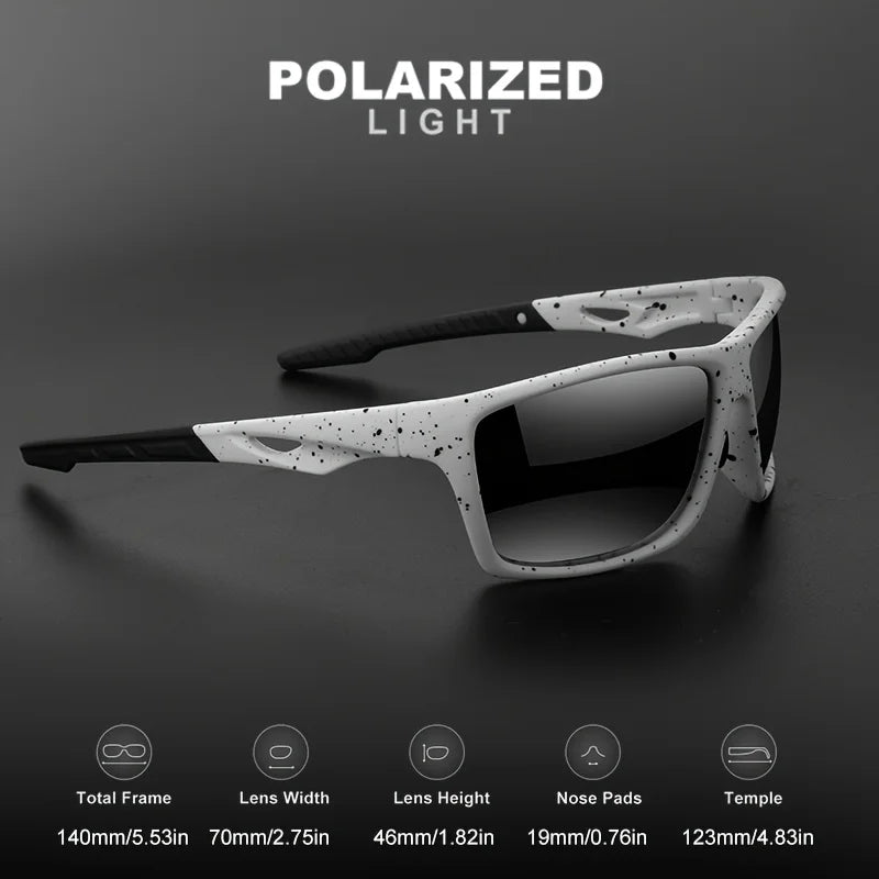 VEGUEROS Sport Goggle Polarized Sunglasses