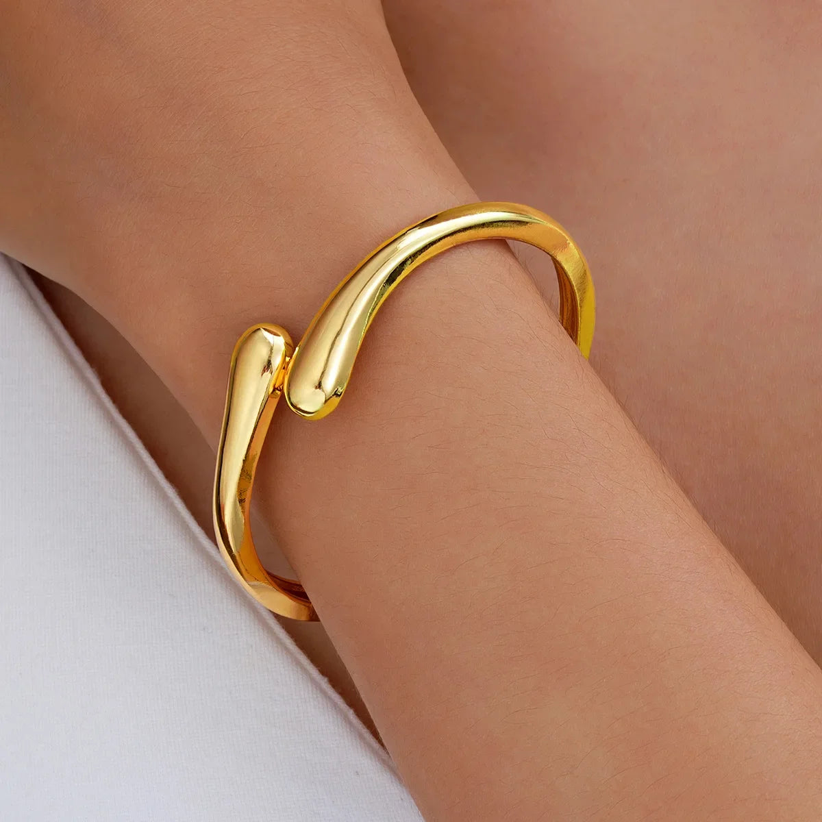 Elara Open Cuff Bracelet