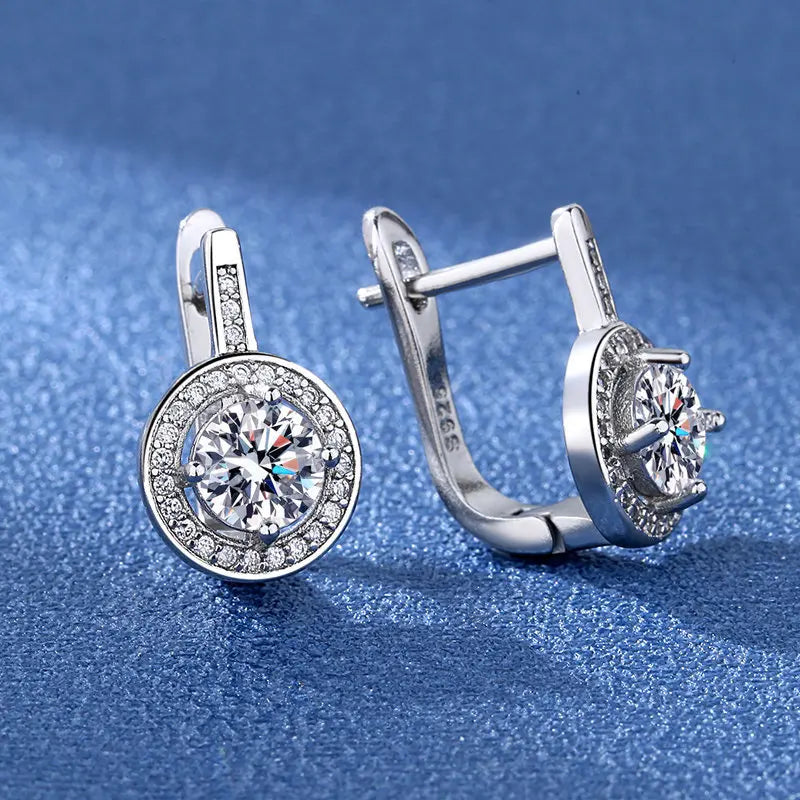 925 Sterling Silver Earrings Jewelry High Quality