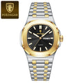 POEDAGAR Square Luxury Watch