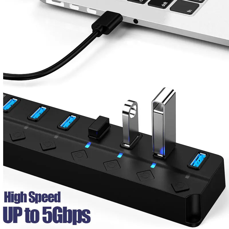 UltraConnect 7-Port USB Hub