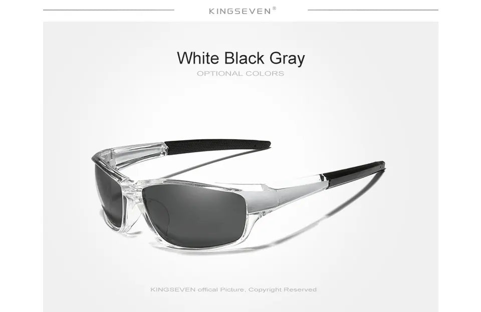 KINGSEVEN SportShield Polarized Sunglasses
