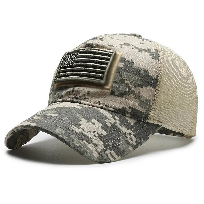 FlexFit Mesh Cap - army look