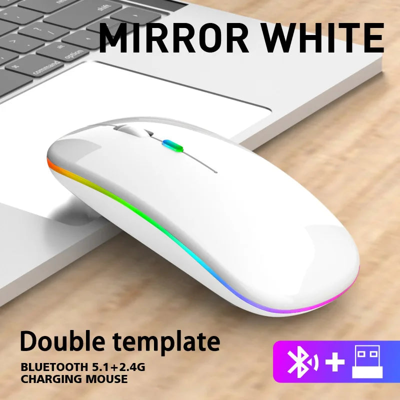 Dual Mode RGB Wireless Mouse