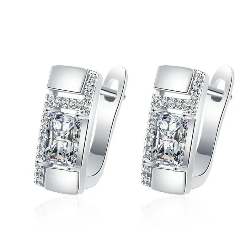 925 Sterling Silver Earrings Jewelry High Quality