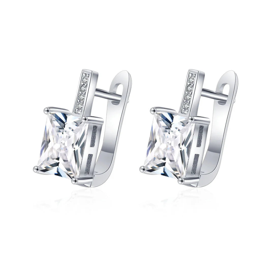 925 Sterling Silver Earrings Jewelry High Quality