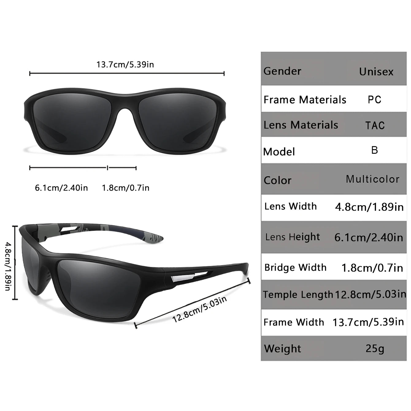 POAT ClearView Polarized Shades