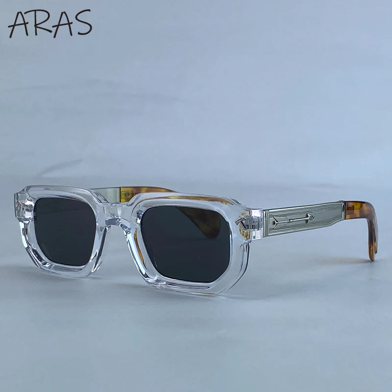 ARAS Vintage Polarized Square Sunglasses