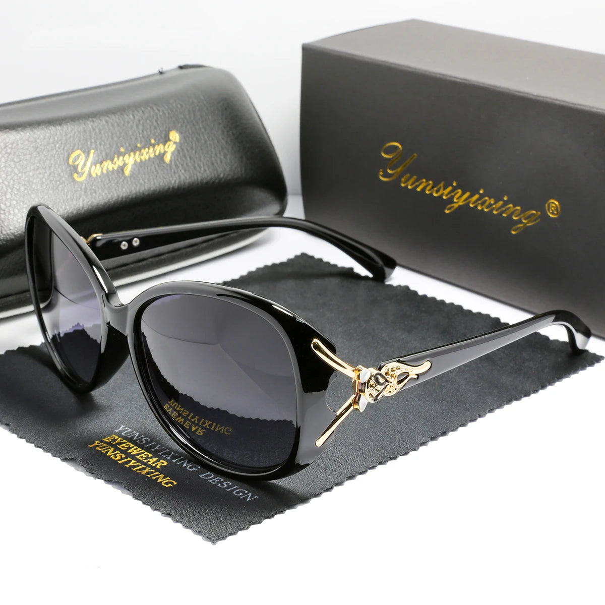 YUNSIYIXING Luxe Butterfly Sunglasses
