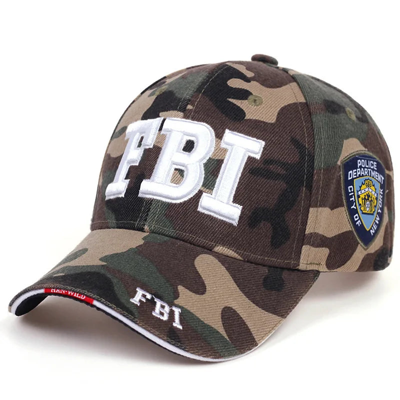 Kanye FBI Fashion Letters Baseball Cap