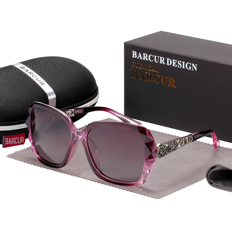 BARCUR Elegance Oval Sunglasses