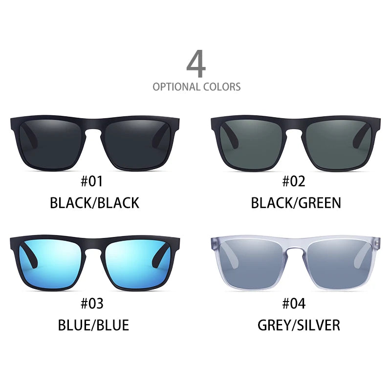 RAVENISA Polarized Rectangle Sunglasses