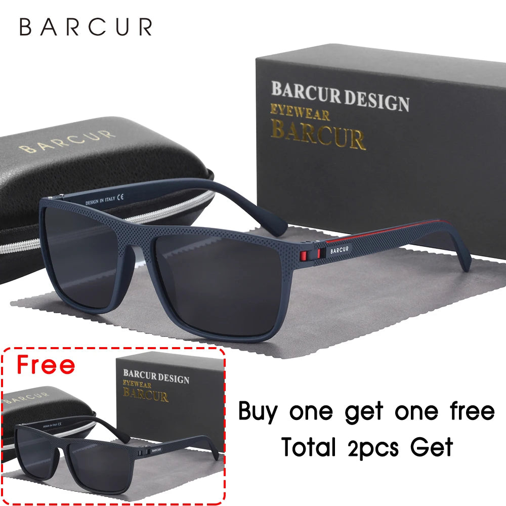 BARCUR TR90 Polarized Sunglasses