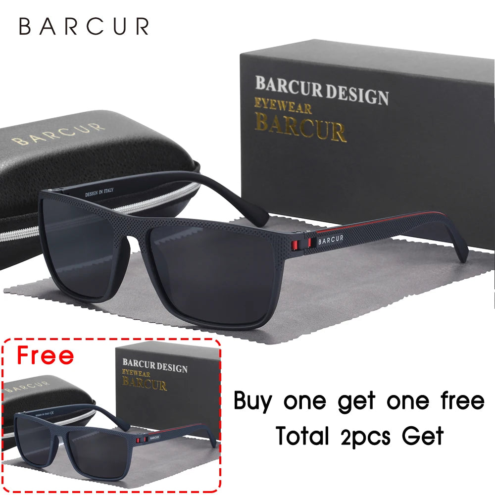 BARCUR TR90 Polarized Sunglasses