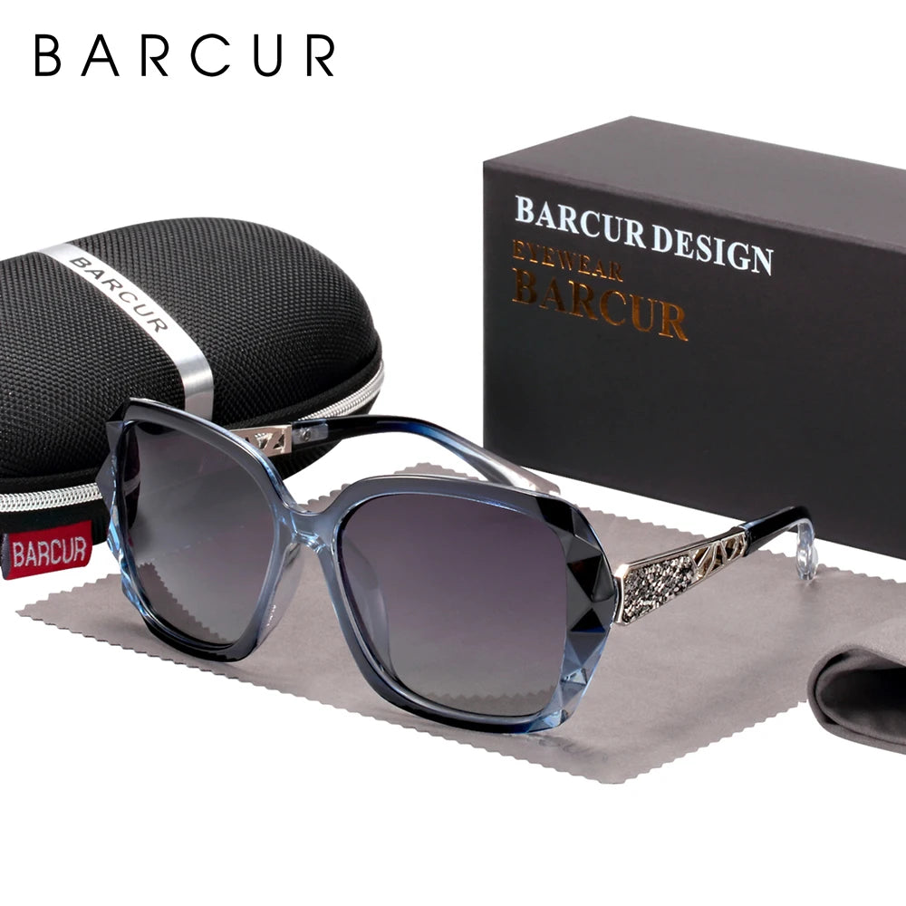 BARCUR Elegance Oval Sunglasses