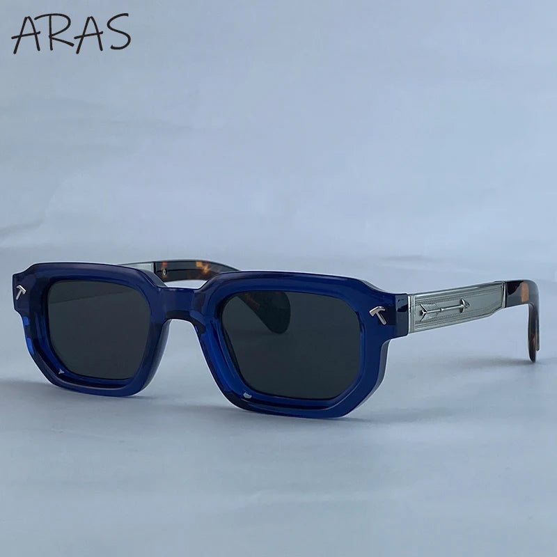 ARAS Vintage Polarized Square Sunglasses
