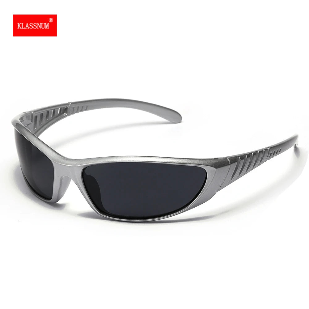 Y2K Future Silver Sunglasses