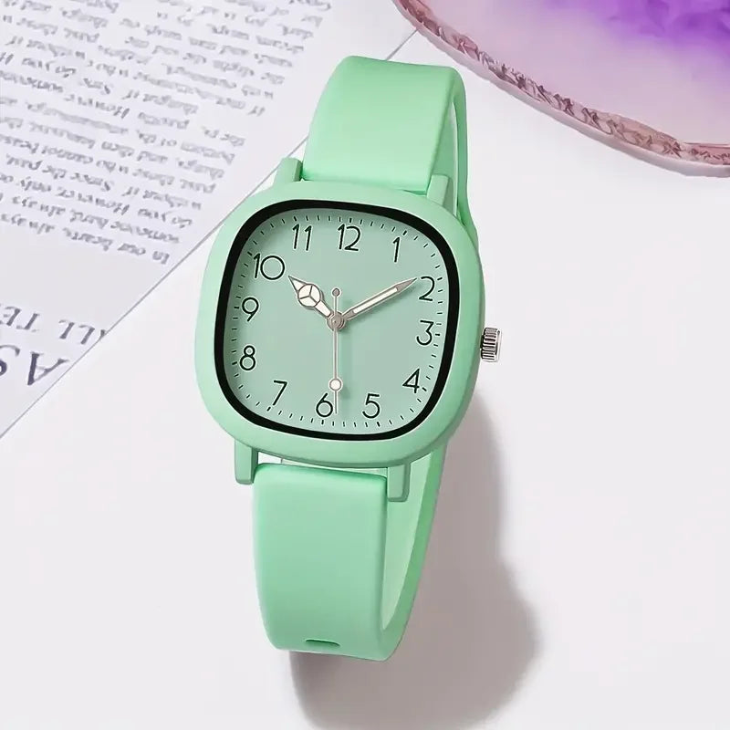 Viva Watch Fashion Silicone Band Women Quartz Watches
