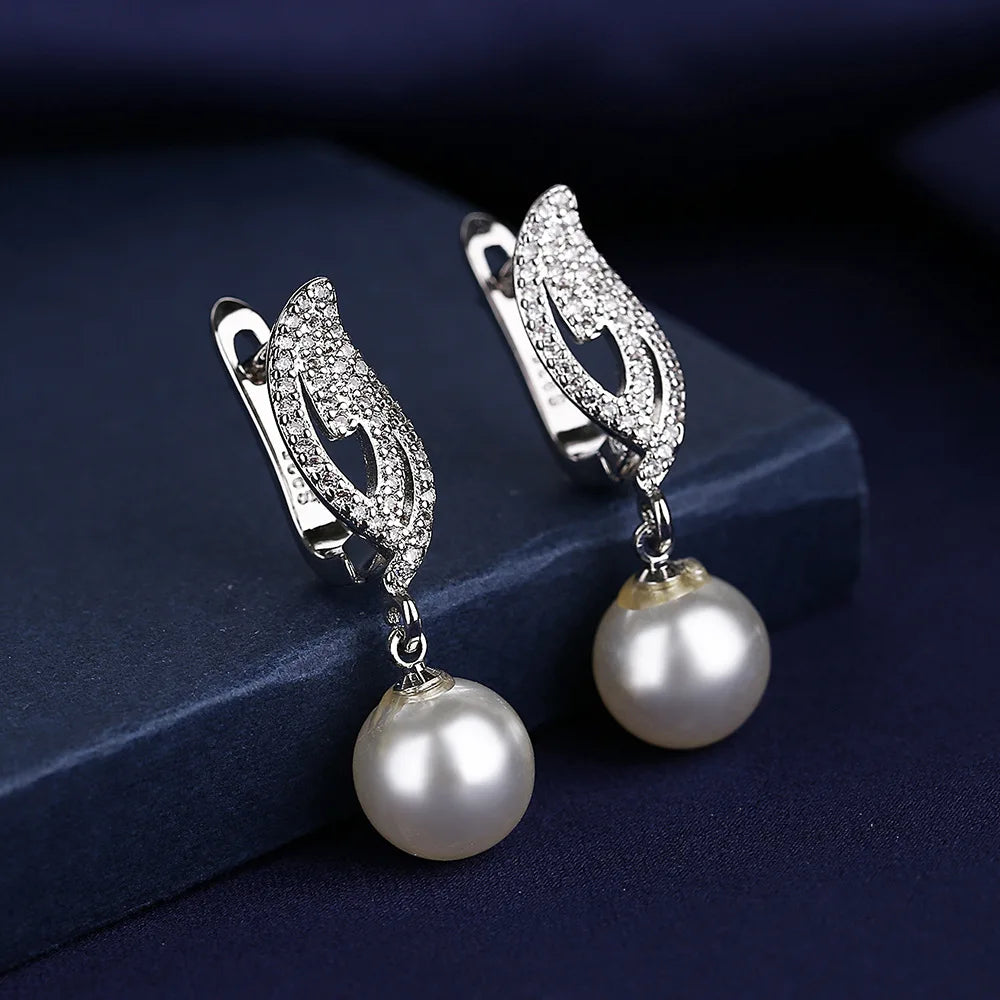 925 Sterling Silver Earrings Jewelry High Quality