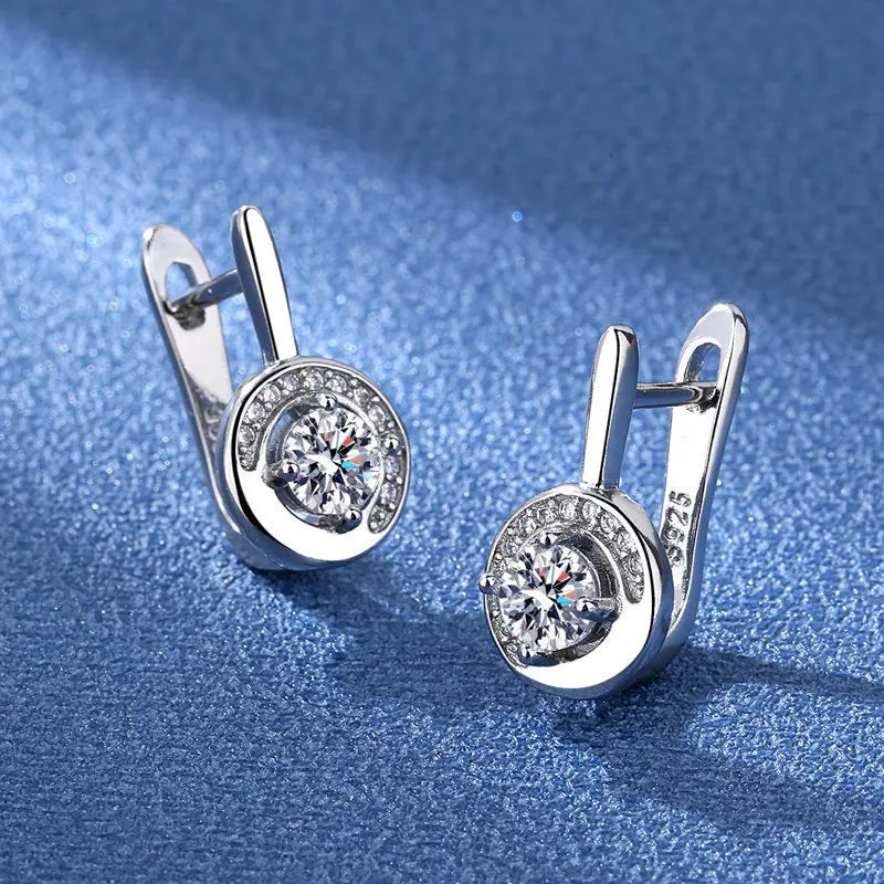925 Sterling Silver Earrings Jewelry High Quality